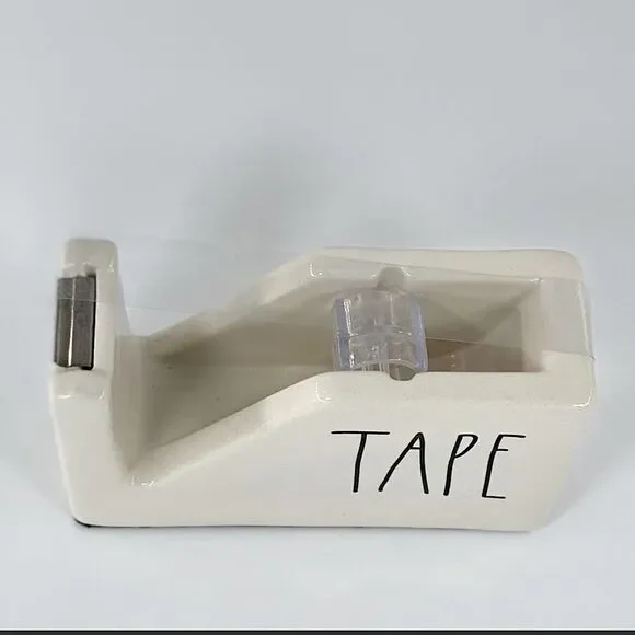 Rae Dunn by Magenta White Tape Dispenser - Picture 2 of 10